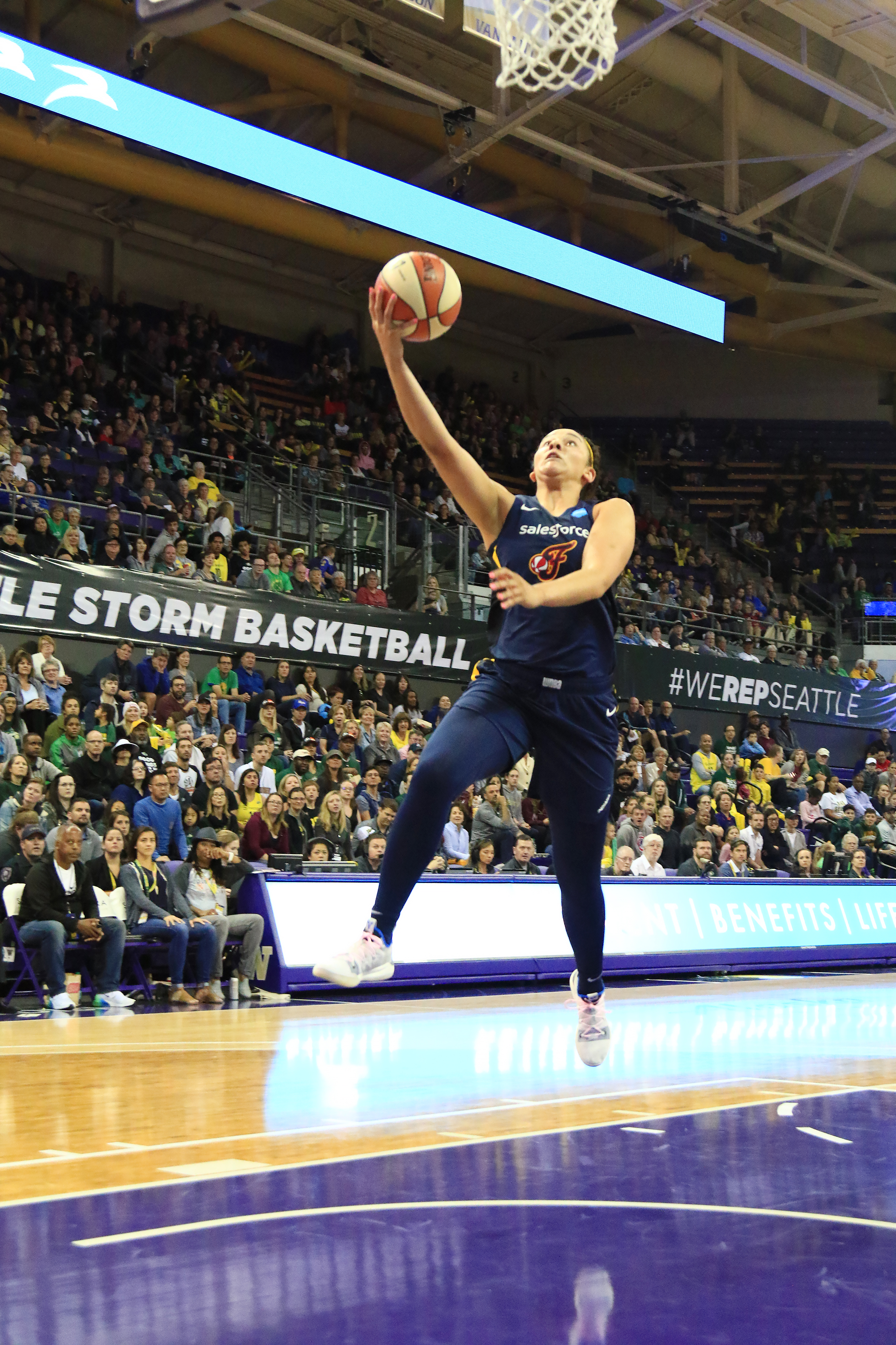 Natalie Achonwa Joins 1,000-Point Club On Buzzer-Beater vs. Seattle Storm